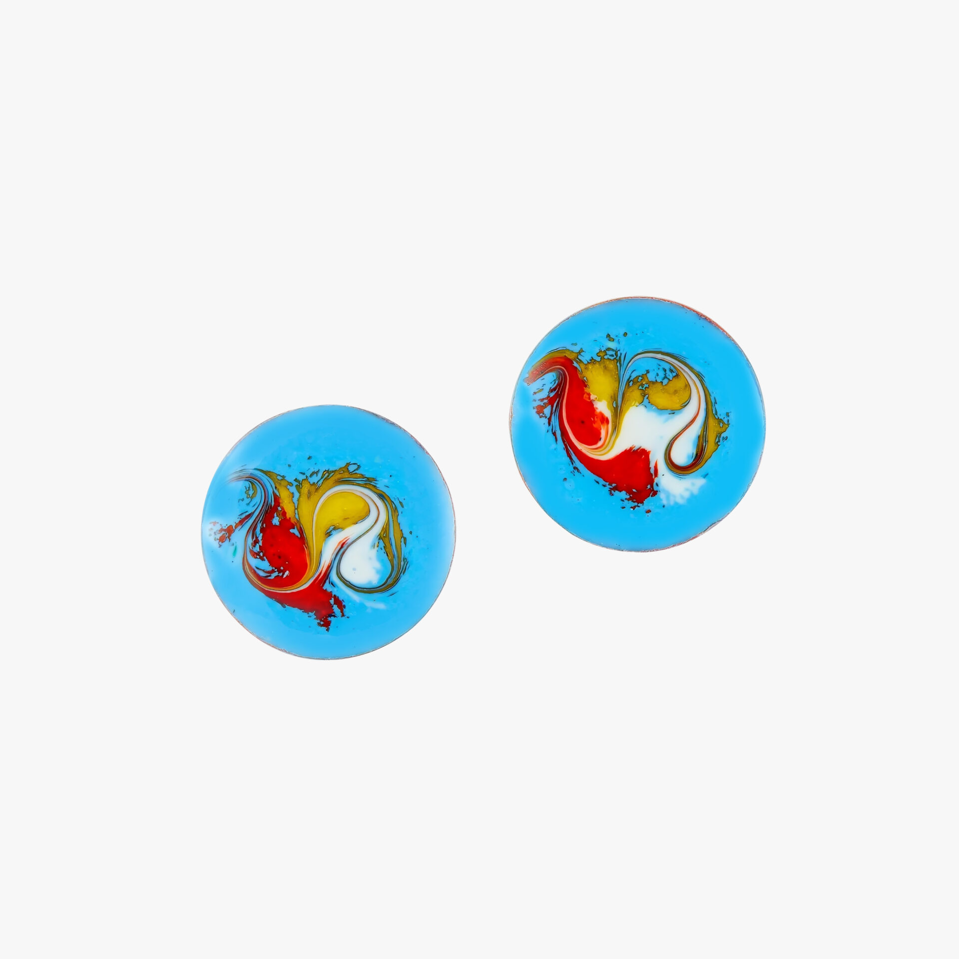 turquoise stud earrings