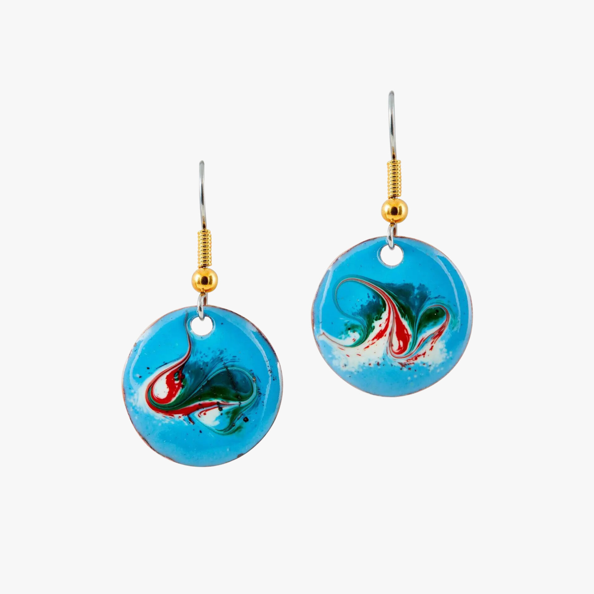 Turquoise drop earrings uk