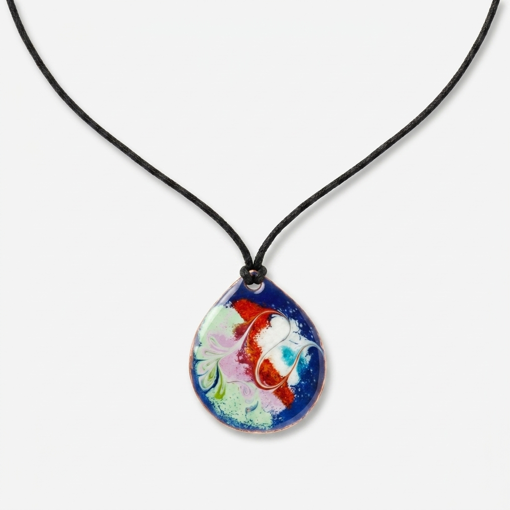 Electric blue pendant