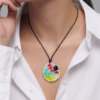 Leia costume pendant