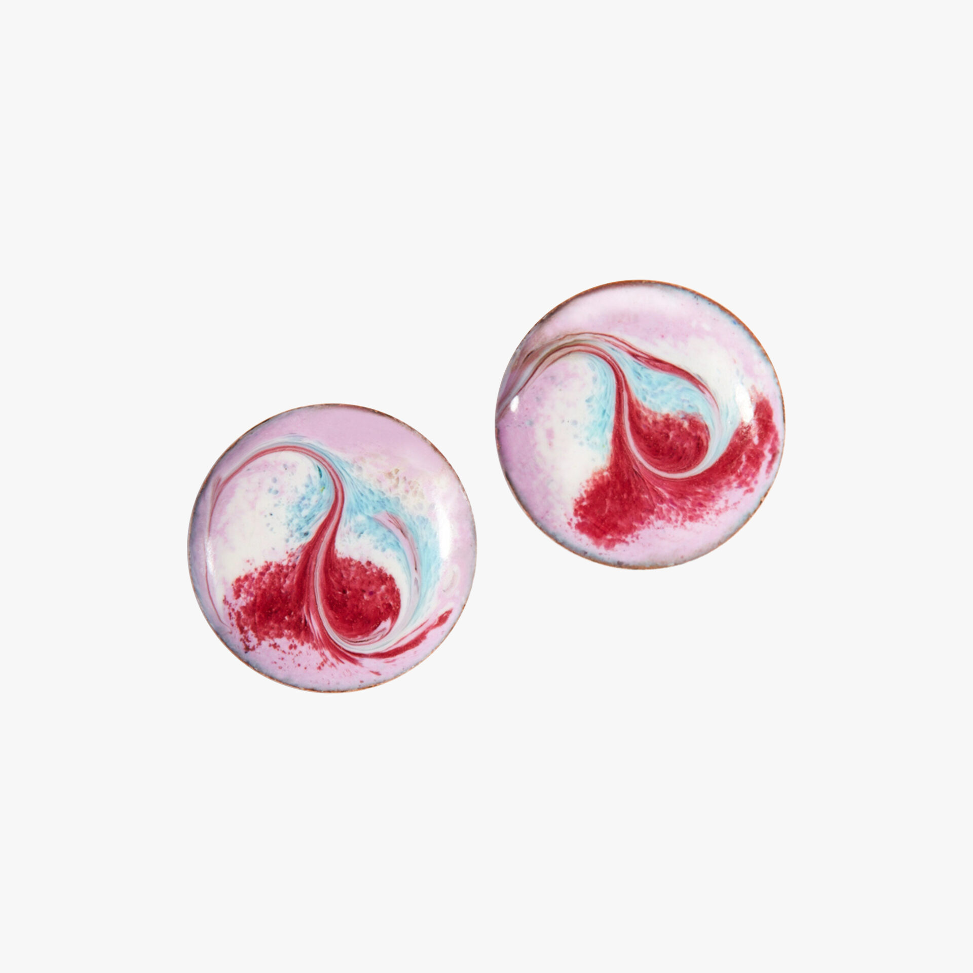 meab_stud earrings_pinky mauve