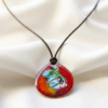 Red Costume Pendant Necklace