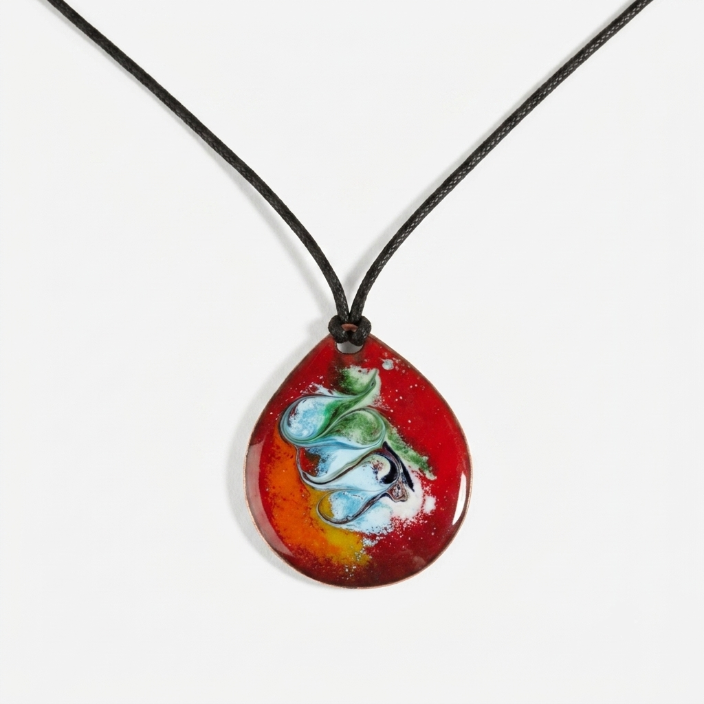 Red costume Pendant