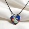 Blue Heart Shaped Pendant