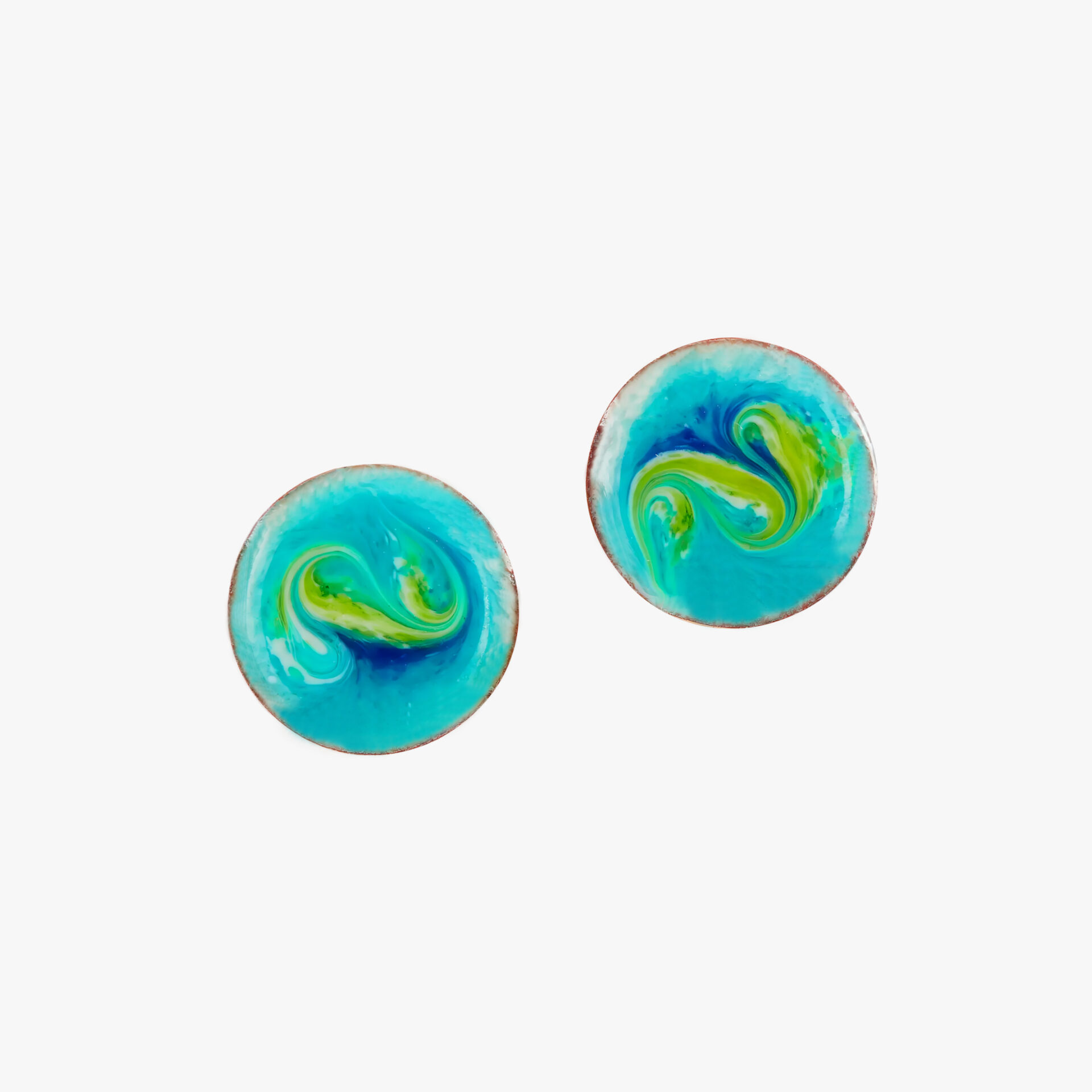 turquoise stud earrings