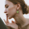Pistachio Green earrings
