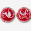 ruby slippers stud earrings