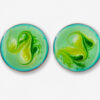 Green Stud Earrings