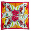 Orange silk scarf