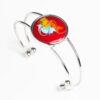 Cotopaxi large adjustable enamel bracelet