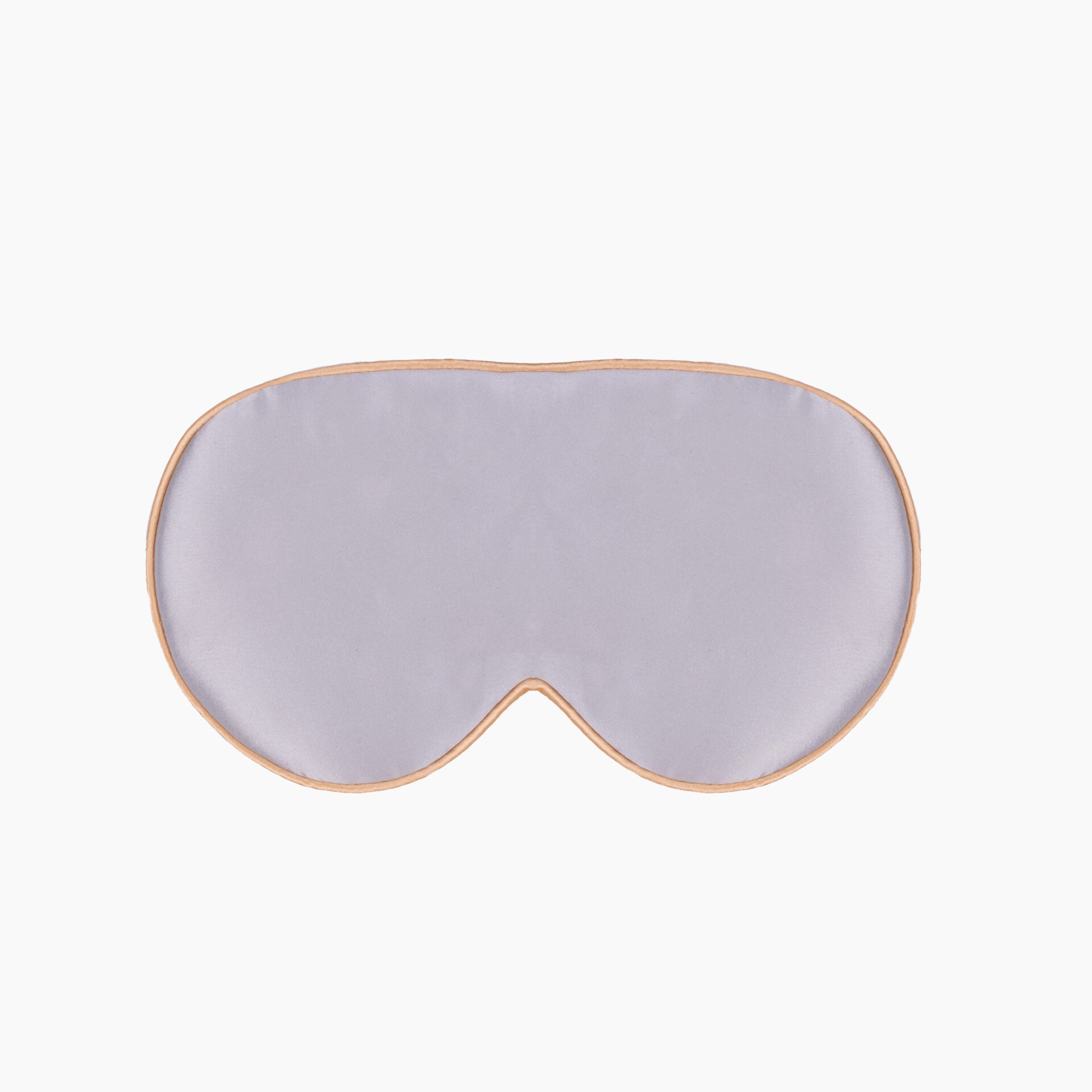 grey silk eye mask