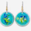 Isabela turquoise drop earrings