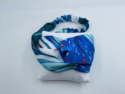 Wild Atlantic Silk Hairband