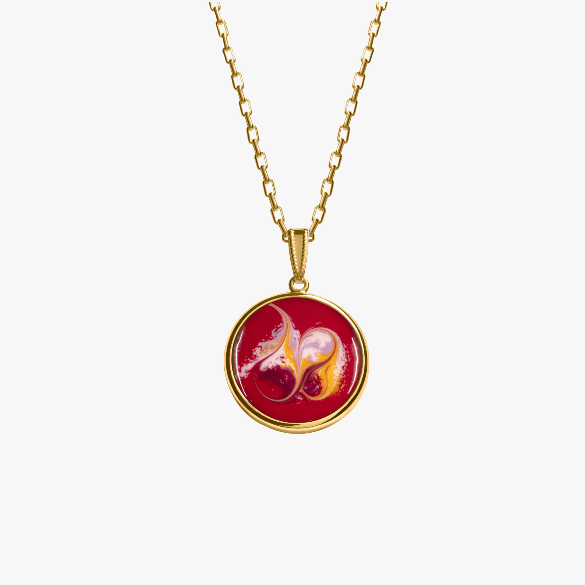 red pendant