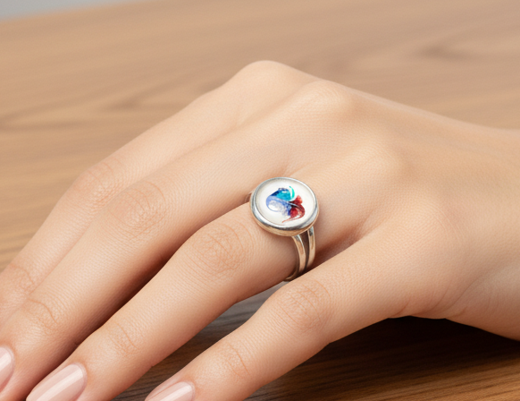 Khaleesi Silver Ring - Image 3