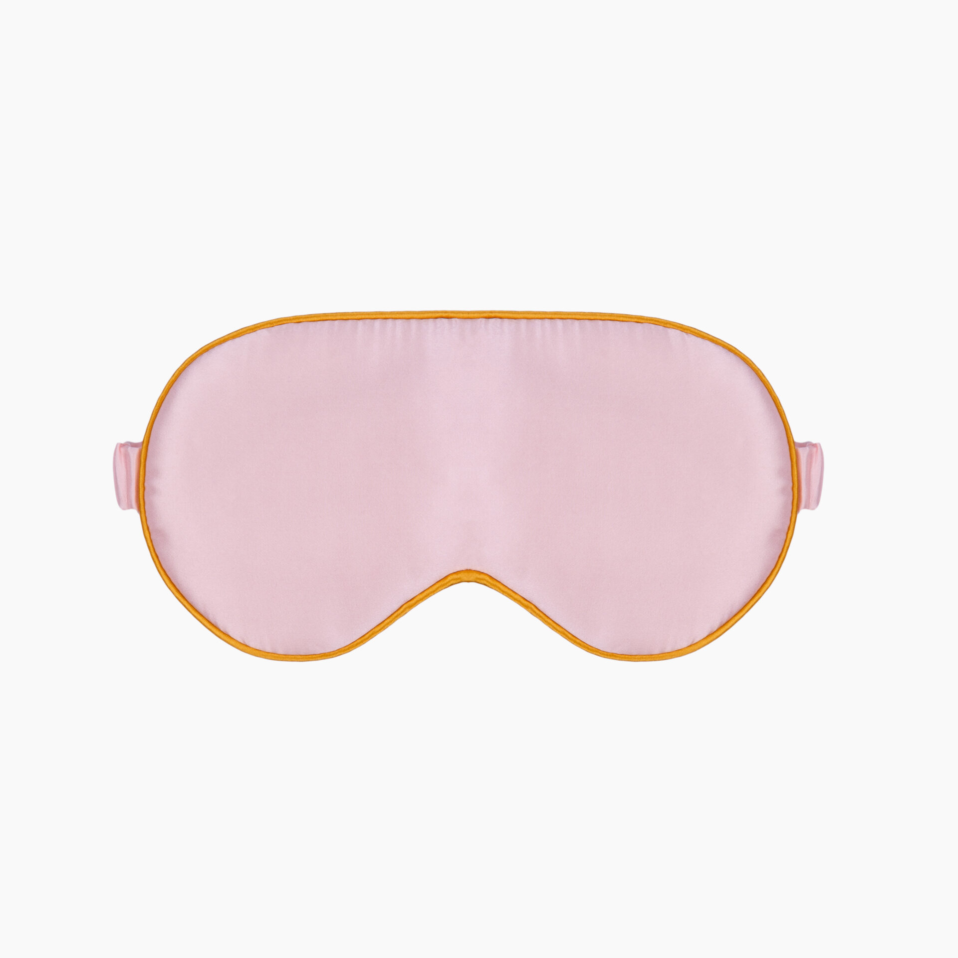 pink silk eye mask