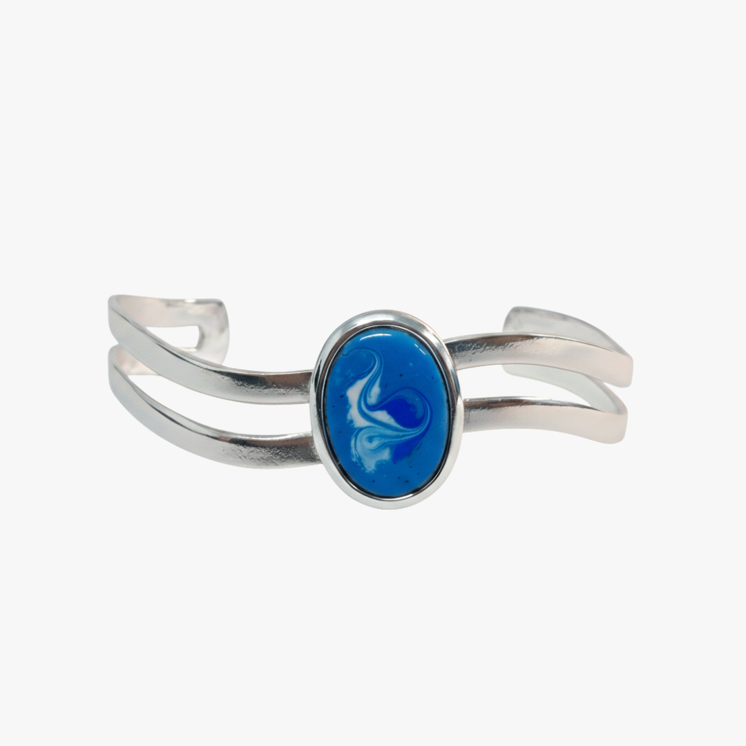 Persian Blue Wave Bracelet