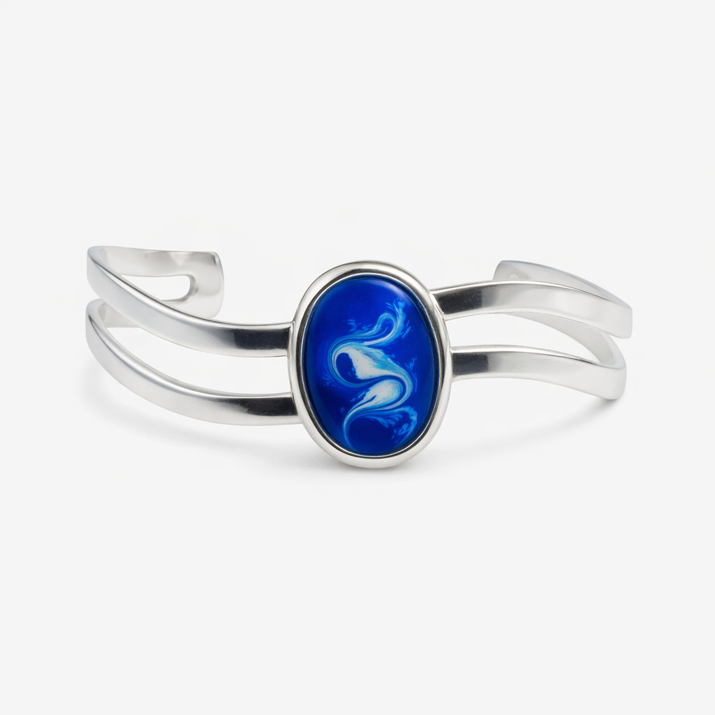 Wild Atlantic Cobalt Blue Wave Bracelet